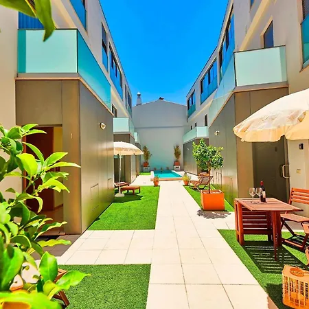 Stunning Townhouse With Pool In Tavira Centre Villa Exterior photo